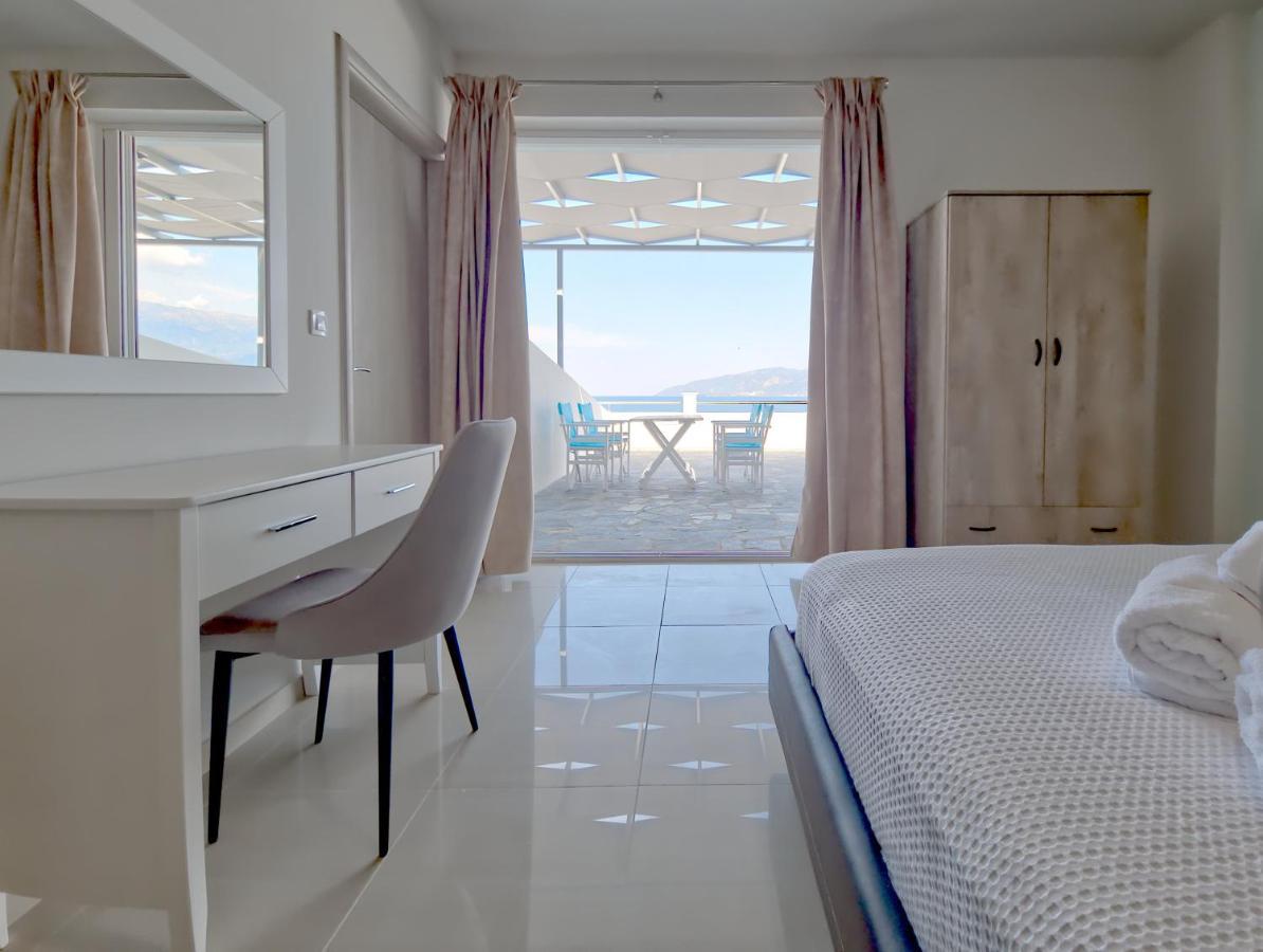 Epipleon Luxury Suites -105- Δωμάτιο 35Τμ Με Βεράντα 35Τμ Μπροστά Στη Θάλασσα Nafpaktos Exterior foto